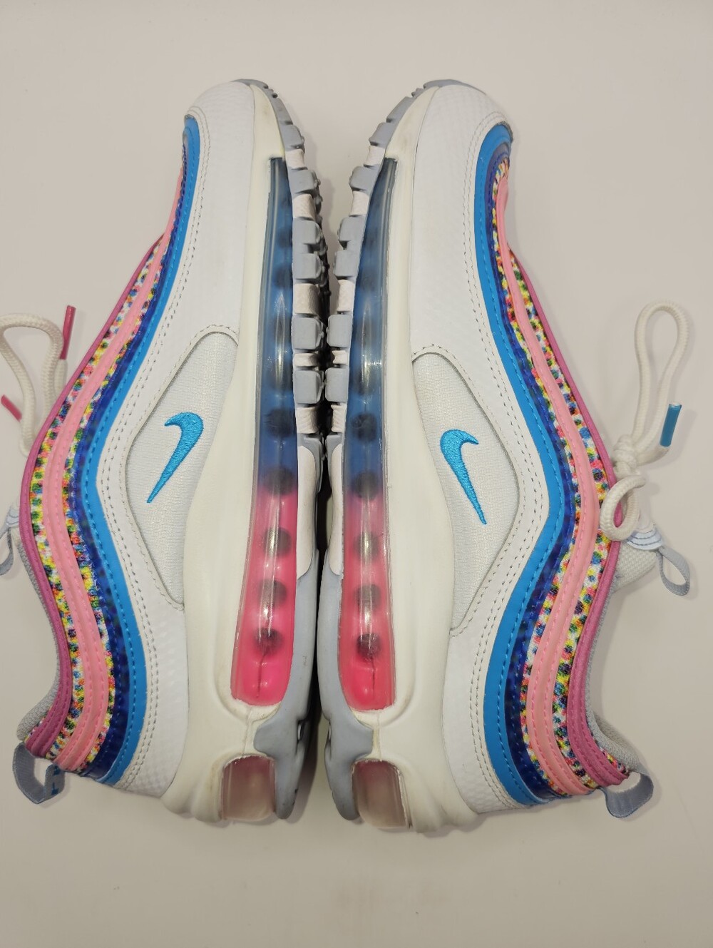 Nike Air Max 97 SE GS "Bright Colors" BIG GIRLS SIZE 7 - Picture 6 of 9
